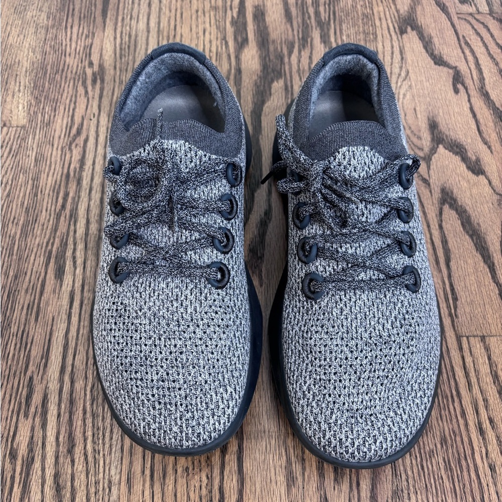 Allbirds Mens Tree Dasher Charcoal Gray Sz 9 Sneakers - Picture 3 of 10
